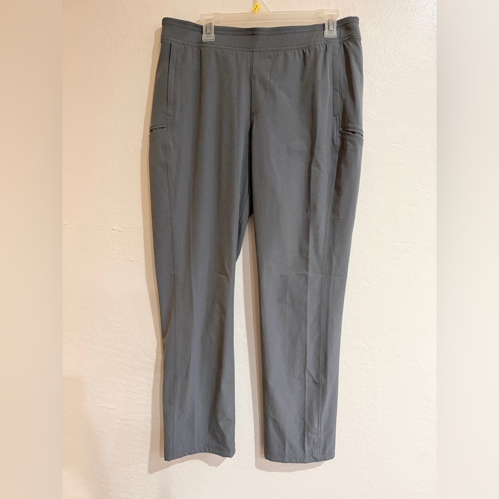 Kuhl Grayish Gray Pull-on Lightweight Quick Drying Pants size L Reg
